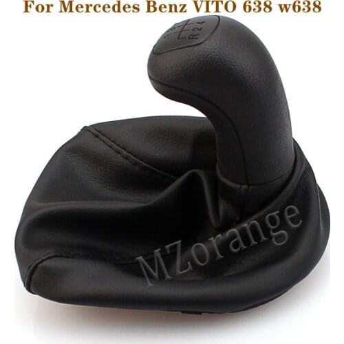 Car Gear Shift Knobs For Mercedes Benz VITO 638 w638 5 Speed Shift Gear Knobs Lever Shifter Handball Car Accessories