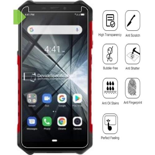 Screen Protector Tempered Glass Films For Ulefone Armor X3 X 3 Anti-Explosion 9H 2.5D Premium cellphone Protective Film Case