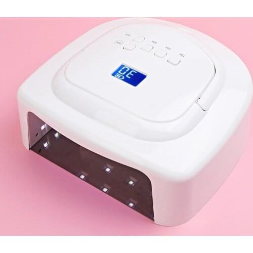 120W UV LED Nail Lamp Faster Nail Dryer Gel Polish UV Gel Lamp UV Resin Curing Dyer with 4 Timers Resin Casting Tools