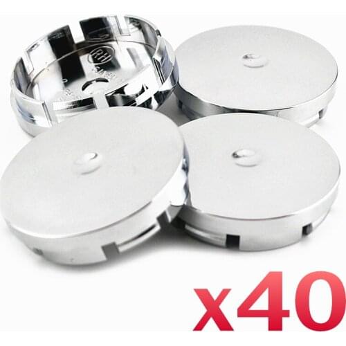 40Pcs Custom Logo Wheel Center Cap Rim Badge Holder for Octavia Rapid Superb Yeti 2014+ Replace 5JA601151A Accessories