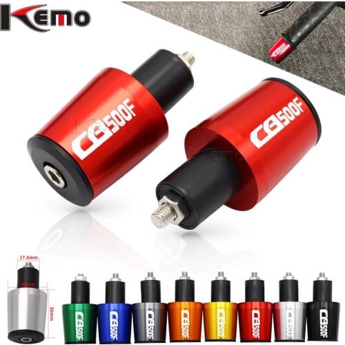 For Honda CB500F CB 500F CB500 F Motorcycle 7/8''22mm CNC Aluminum Handlebar Grips Handle Bar Cap End Plugs