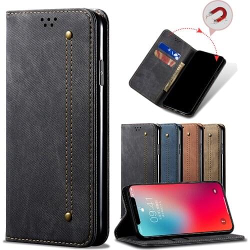 Business Retro Folding Flip Leather Cover Case For iPhone SE 2020 11 12 Pro XS MAX XR 6S 7 8 Plus Phone Cases with Card Pocket