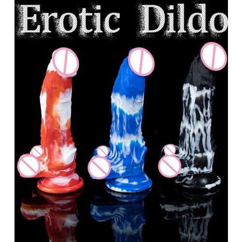 Erotic Colorful Dildo Gode Sodomie Anal Penis Sexshop Adult Sextoy For Couples Strapon Consolador Lesbian Plug Dick Jouet Sexuel