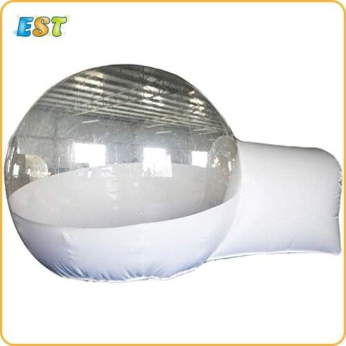 Innovative Stargaze Outdoor Single Tunnel Inflatable Bubble Camping Tent Transparent Half-n-half Look Great For Outdoor