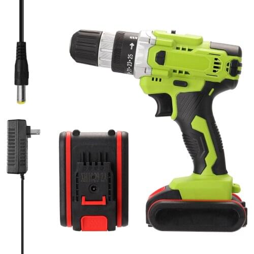 21V Multifunctional Electric Cordless Drill High-power Lithium Battery Wireless Rechargeable Hand Drills Home DIY Electric Drill