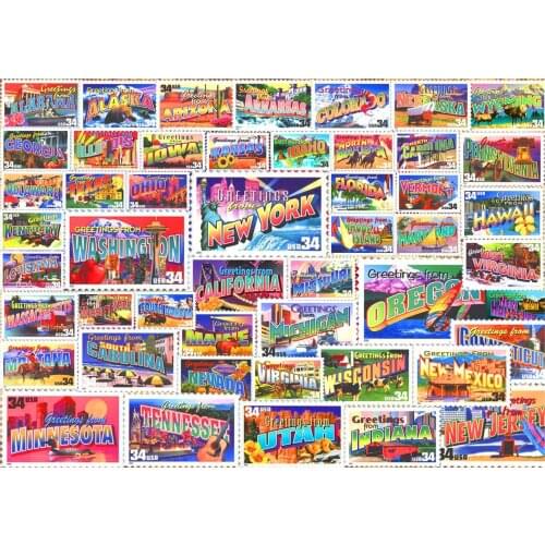Fashion Challenge Puzzle Creative Toy Wooden Puzzle 200 pcs/ 300 pcs/ 500 pcs/ 1000 pcs Difficulty Choice