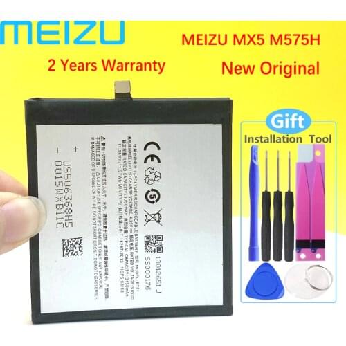 New Original Battery For Meizu MX5 M575M M575H BT51 3150mAh PHone high quality+Tracking Number