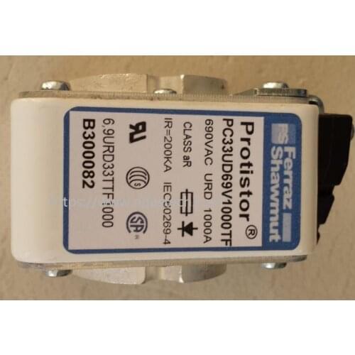 New original 1000A 690V PC33UD69V1000TF Ferraz shawmut fuse prices power fuse hrc fuse link