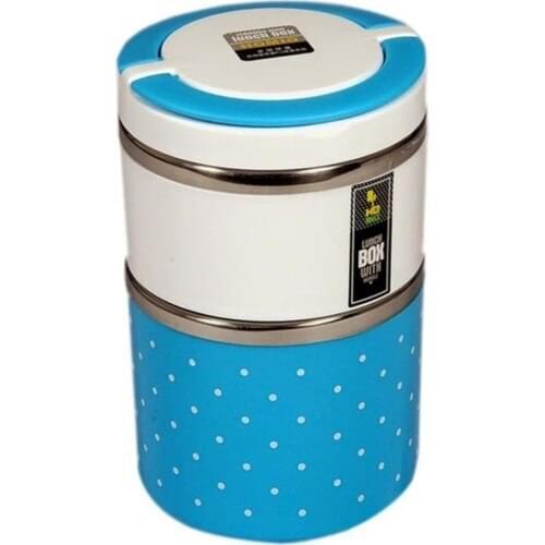 Ocean Lunch Box 2'li Blue Expedition Bowl Blue