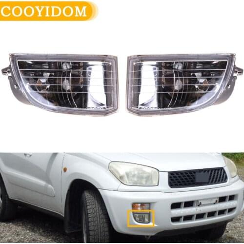 Front Bumper Fog Car Lights Driving Lamp headlight Car Fog Lamp For Toyota Rav4 2001-2003 8121142020 TO2594101 Fog Lamp Assembly
