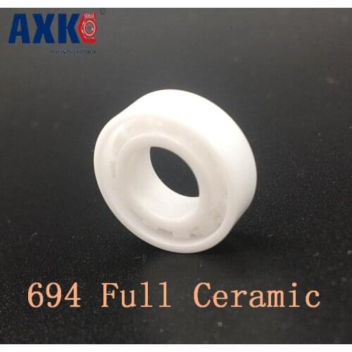Rodamientos Rolamentos Axk 694 Full Ceramic Bearing ( 1 Pc ) 4*11*4 Mm Zro2 Material 694ce All Zirconia 619/4 Ball Bearings
