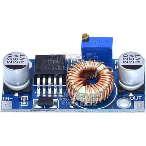 XL4005 DC-DC adjustable buck module 4 to 38V high power 96% high efficiency low ripple 5A