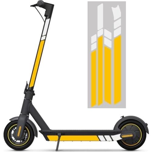 Reflective Stickers For Ninebot MAX G30 Electric Scooter Kickscooter Night Safety Reflective Waterproof Pvc Reflective Stickers