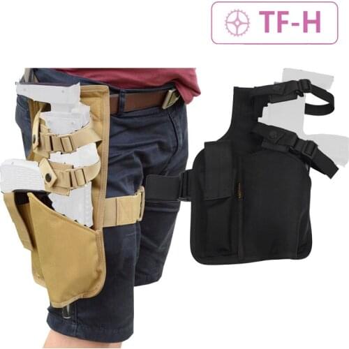 Tactical Holster 1000D Cordura Mp7/mp5 Submachine Gun Cs Field Leggings Quick Pull Cos Equipment Outdoor Sports Training Combat