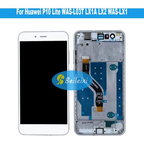 For Huawei P10 Lite WAS-L03T LX1A LX2 LX2J LX3 WAS-LX1 LCD Display Touch Screen Digitizer Assembly Replacement