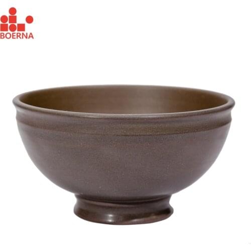 BOERNA 2pcs Chinese Style Kung Fu Master Cup Creative Words Tea Bowl Office Water Mug Drinkware for Puer oolong Tea with 75ml