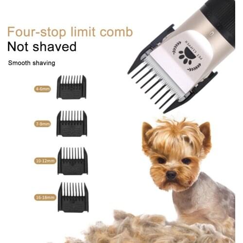 2020 Professional Pet Dog Hair Trimmer Low Noise Grooming Clippers Cat Hair Cutter Shaver Electric Scissor Clipper For Dog Cat