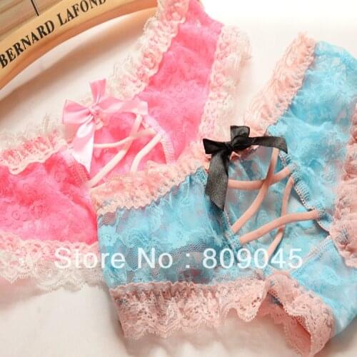 Women cotton many color sexy underwear/ladies panties/lingerie/bikini underwear lingerie pants/ thong intimate wear 3pcs XW168