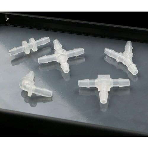 5pc 1/8Inch DC Micro Self-priming Mute Peristaltic Liquid PumpTubeConnector for fish tank Profession G6