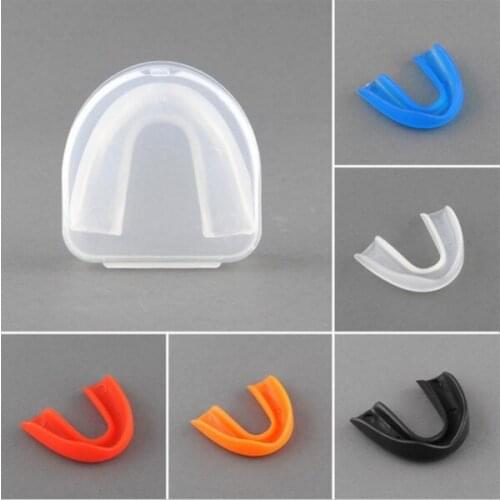 500Pcs/Lot Sports Mouth Guard Teeth Protect For Boxing Utility Tooth Appliance Silicone Braces Dental Care Equipment