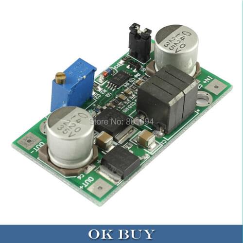 DC/DC Auto Boost&Buck Adjustable Power Supply Converter 5V-25V to 1V-24V CC CV Regulator LM2577 Voltage Step Up/Down Module