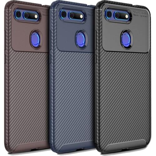 Luxury Phone Case For Huawei Honor View 20 smartphone Fundas Armor Soft Silicone Coque Cover for Huawei honor V20 accesorios
