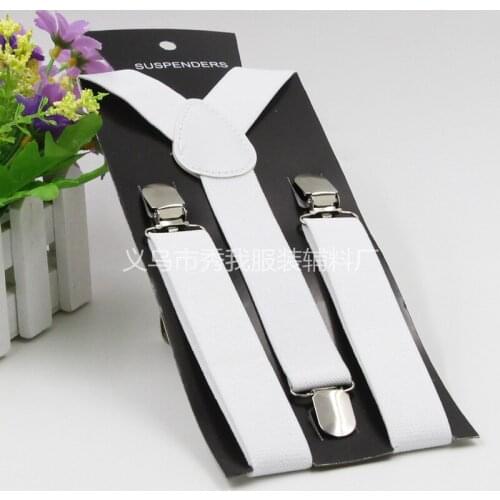 Kids Suspenders Boys Elastic Suspender Girls Braces Belts Strap For Party & Wedding 2.5x85cm, 400PCS