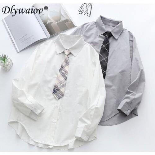 Dlywaiov Blouses With Tie