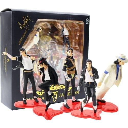 5pcs/lot 9-11cm King Pose Figurine PVC Action Figure Collection Model Toy Gift For Kids