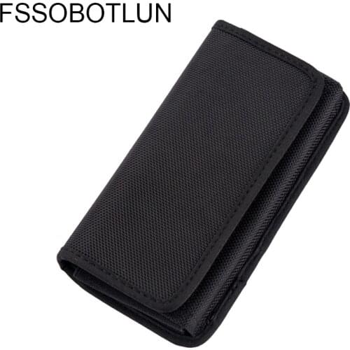 FSSOBOTLUN,For Ulefone Tiger Horizontal Holster 5.5",Nylon Pouch With Hook Belt Loop Cover For Ulefone Future/Vienna/Be Pro 2