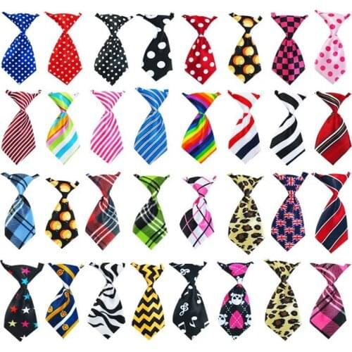 50 Pcs Pet Dog Tie For Small Medium Large Dog Adjustable Puppy Dog Cat Bowties Neckties Holiday Decoration Pet Supplies Dog Ties
