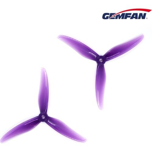 Gemfan Freestyle 5226 5.2X2.6X3 3-Blade PC Propeller for RC FPV Racing Freestyle 5inch Drones Higher Cruising Speed & Efficiency