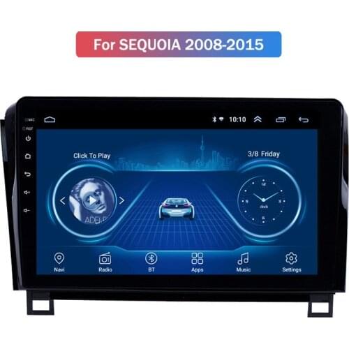 HOT For Toyota Sequoia 08-15 Android Intelligent Internet Navigation Car Machine Car Android 9 car multimedia player car dvd