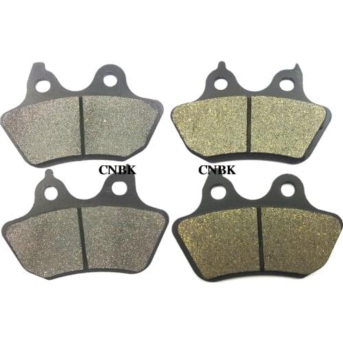 F+R Disc Brake Pads Set for Harley 1584 FLSTF Fat Boy 1584 FLSTF 2007
