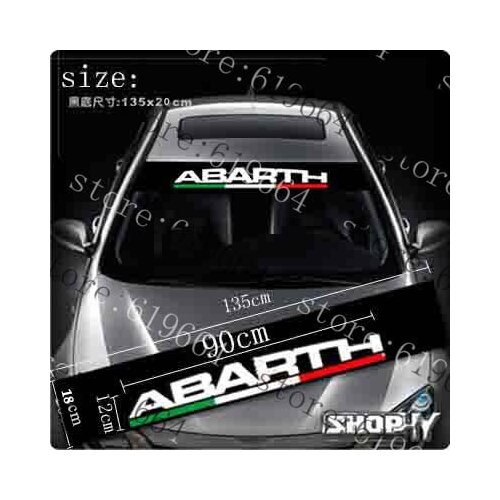 Car stickers windshield glass stickers reflectorised after front rise case for fiat ford foucs toyota and so on