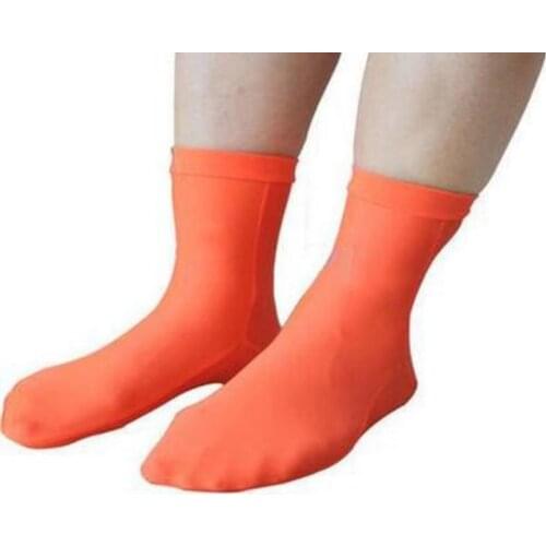 1 Pair Diving Socks Adult Elastic Thermal Shoes Footwear Outdoor Beach Sports Autumn Winter Swimming Snorkeling Socks
