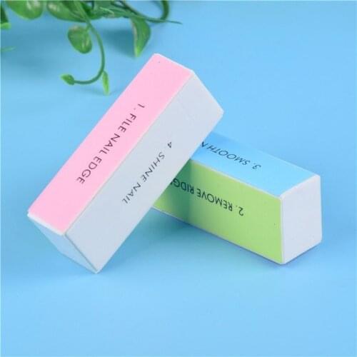 New Polishing Block Manicure Tofu Block Four-sided Polishing Polishing Block Polishing Block Polishing and Polishing Tools