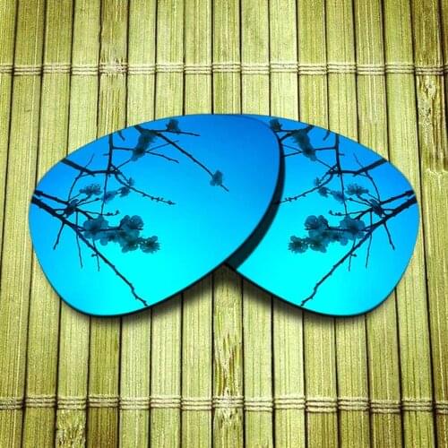 Polarized Replacement Lense For-Oakley Warden Sunglasses Frame True Color Mirrored Coating - Blue Options