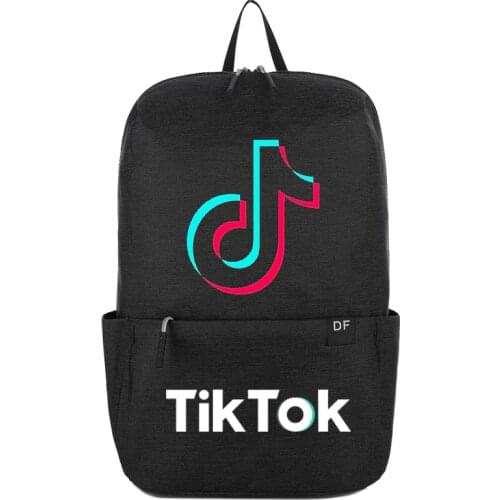 Tik Tok Backpack Tik tok Waterproof Colorful Daily Bags Leisure Urban Unisex Mochilas Sports Travel Backpack