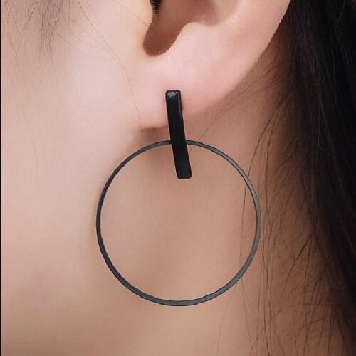 Stud Earrings Celebrity Style Round Earrings For Women Brincos Earing Brinco Earring Oorbellen Earings Jewelry Pendientes S131