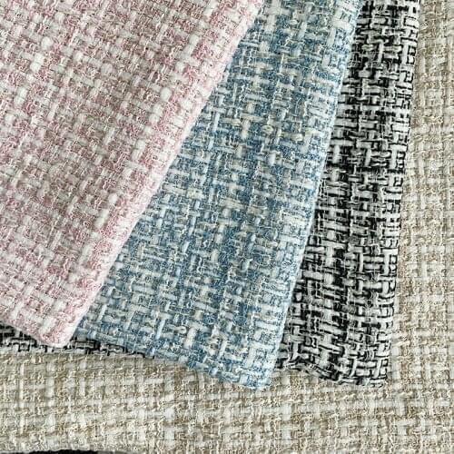 100X150cm Woven Tweed With Shiny Flickers Lurex Woolen Yarn Dyed Tissu For Dress Coat Jacket Handmade Crafts Needlework Tela