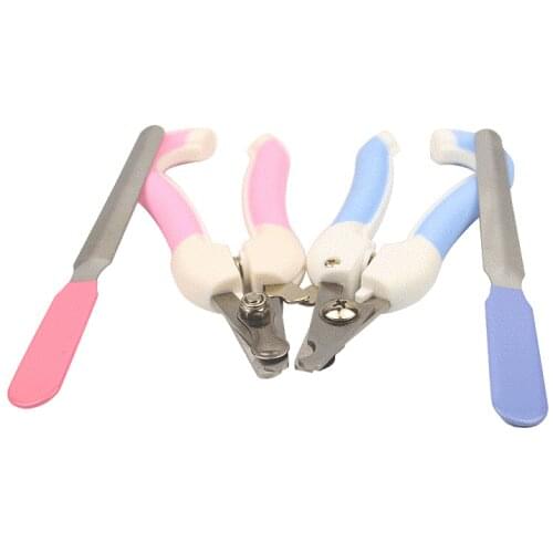 Cute Pet Nail Clipper Professional Animal Paw Nail Grooming Scissors Nail Cutting Tool for Dog Cat Accessories Size S L