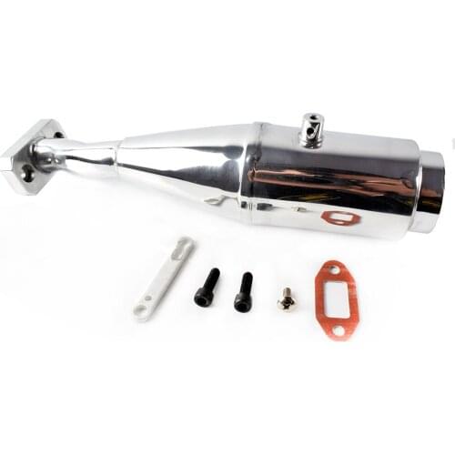 15005 Five-hole Rocket Exhaust Pipe Joint Tubing for 1/5 HPI 5B Rovan Baja 5B Nitro Off-road Car Accessory