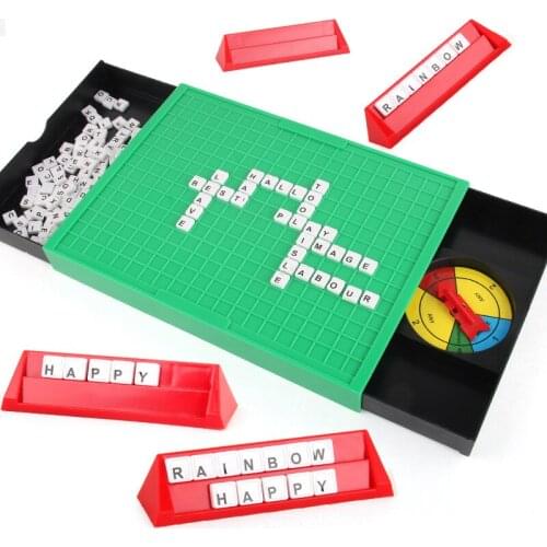 1 Set Childrens English Word Forming Game Learning Spelling Words Game Educational Preschool Word Forming Game For Kids Gift