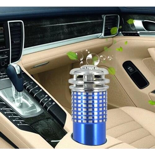 1pcs Mini Car Air Purifier 12V 5W Auto Car Fresh Air Ionic Purifier Oxygen Bar Ozone Ionizer Cleaner Auto Car Accessories