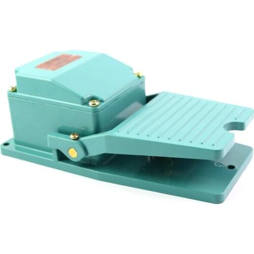 1pcs Foot Switch Aluminium Alloy Momentary Contact Antislip Pedal Industrial Switch AC 250V 15A