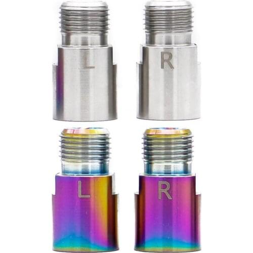 2Pcs Portable Threaded Pedals Easy Installation Bike Pedal Spacers Adapters for Racing Bikes педали для велосипеда pedales mtb