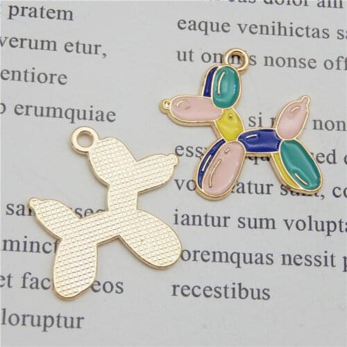 8pcs Enamel Charms Animal Cute Ant Jewelry For earrings Handmade Necklace 27*26mm Colorful Alloy Women Bracelet Crafts DIY Gifts