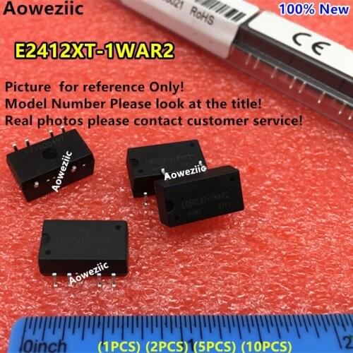 Aoweziic (1PCS) (2PCS) (5PCS) (10PCS) E2412XT-1WAR2 New Original SMD Input: 24V Dual Output: +12V 0.04A,-12V -0.04A DC-DC Isolat