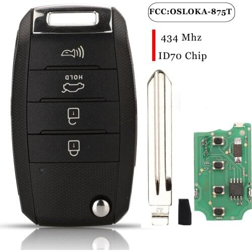 B19-4 KD Universal 4 Buttons Remote Car Key Control B-Series For KD900/MINI KD/URG200 Key Programmer